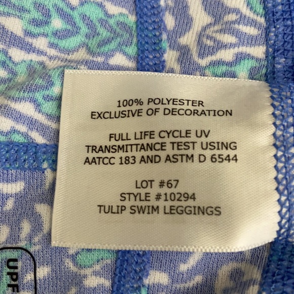 Coolibar Tulip Swim Ankle Leggings UPF 50+ - XS - Picture 7 of 9